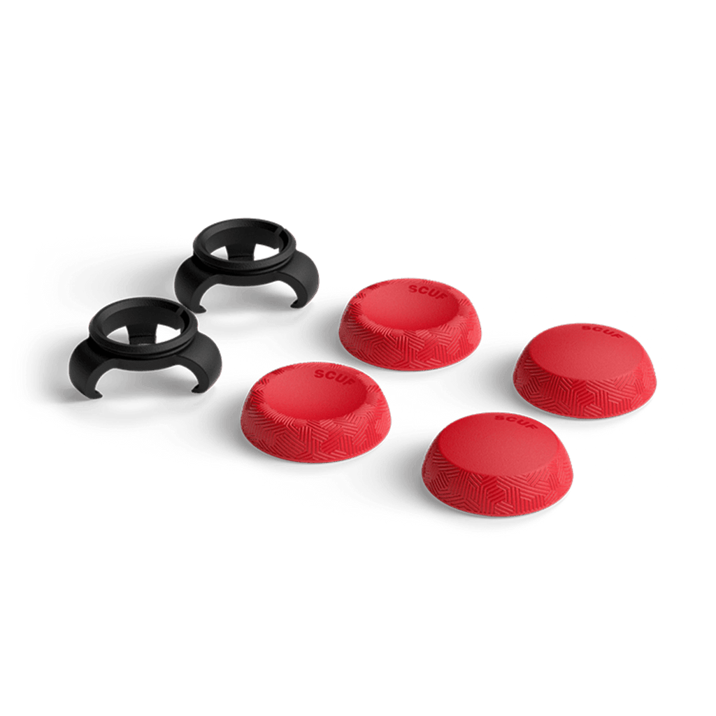 Thumbstick Grips - Tactic 6 Pack Red