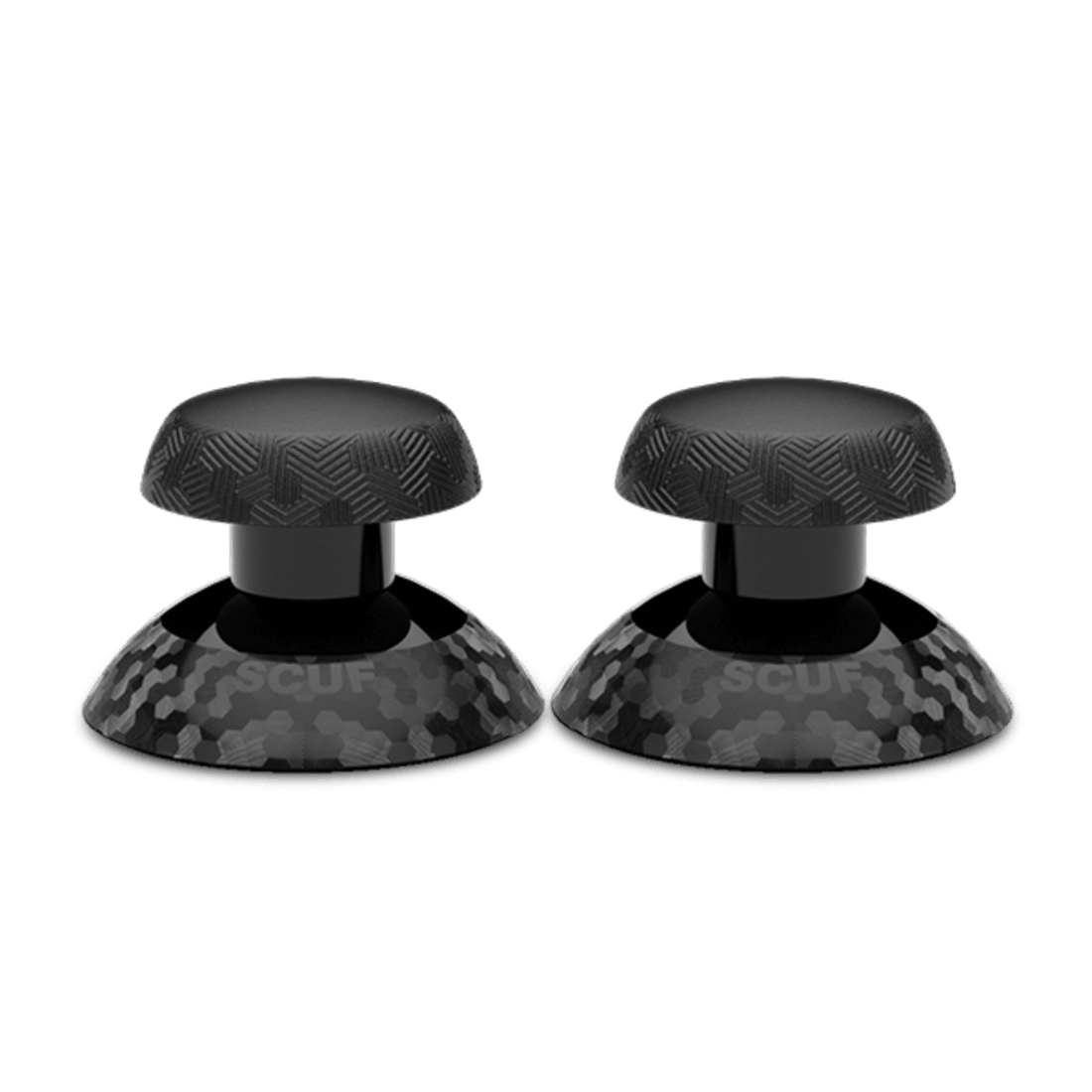 Reflex Thumbsticks 2 Pack Domed Short - Black