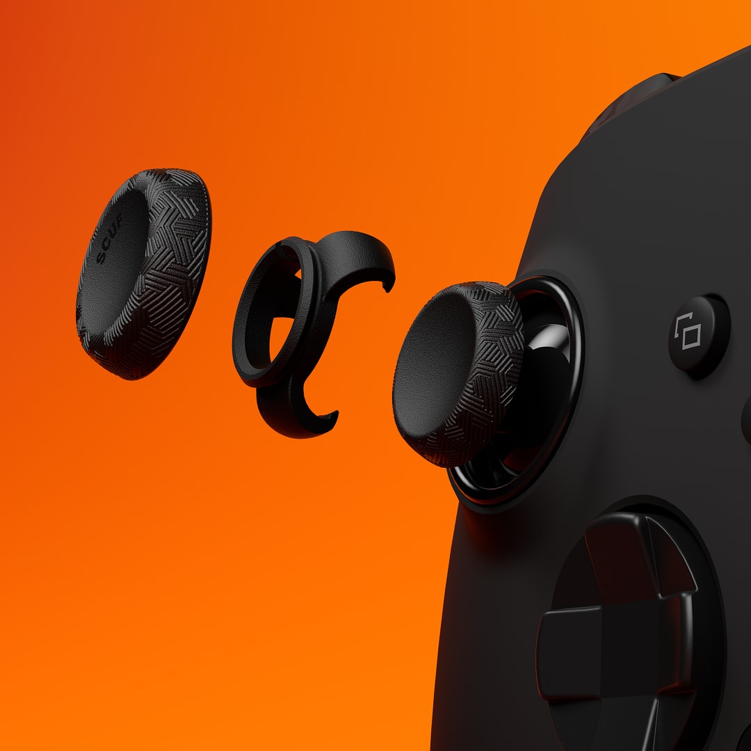 Thumbstick Grips - Tactic 8 Pack Black