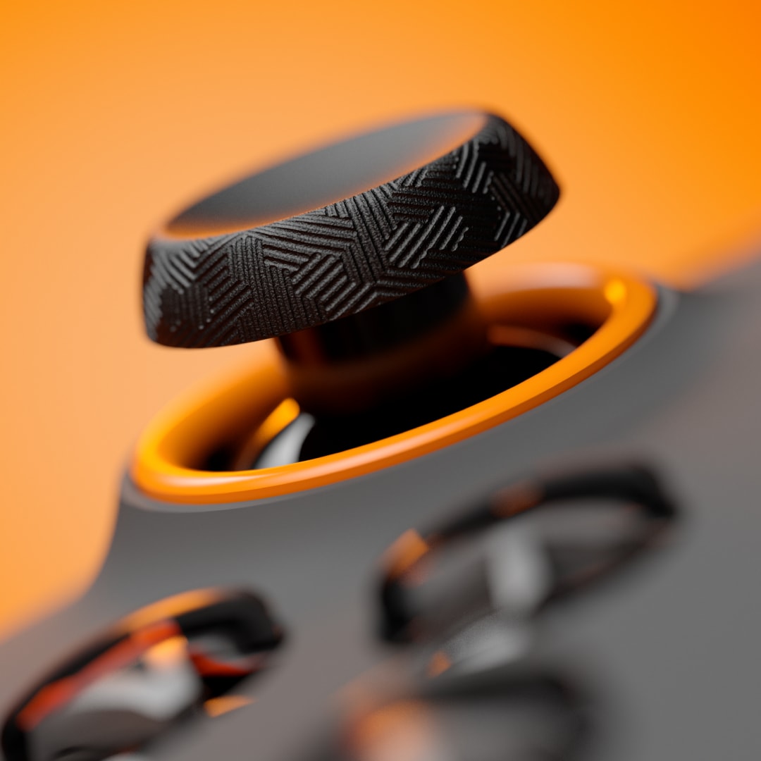 Instinct Thumbsticks 2 Pack - Short Concave - Black
